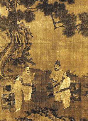 南宋刘松年的《斗茶图卷》