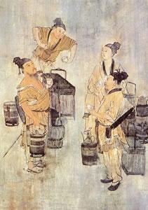 元代赵孟頫的《斗茶图》