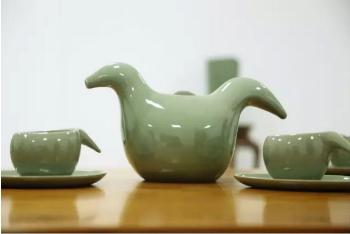 鸽子茶具
