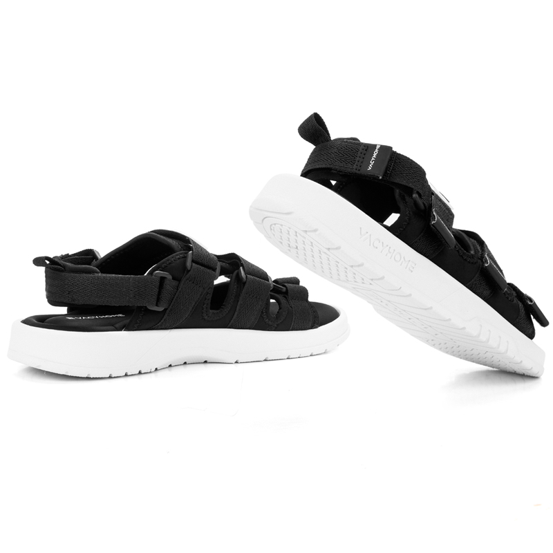 VACYHOME 夏季两穿凉拖鞋黑