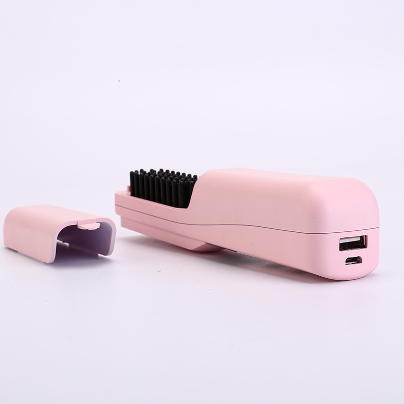 Cordless Rechargeable Hair Straightening Comb
