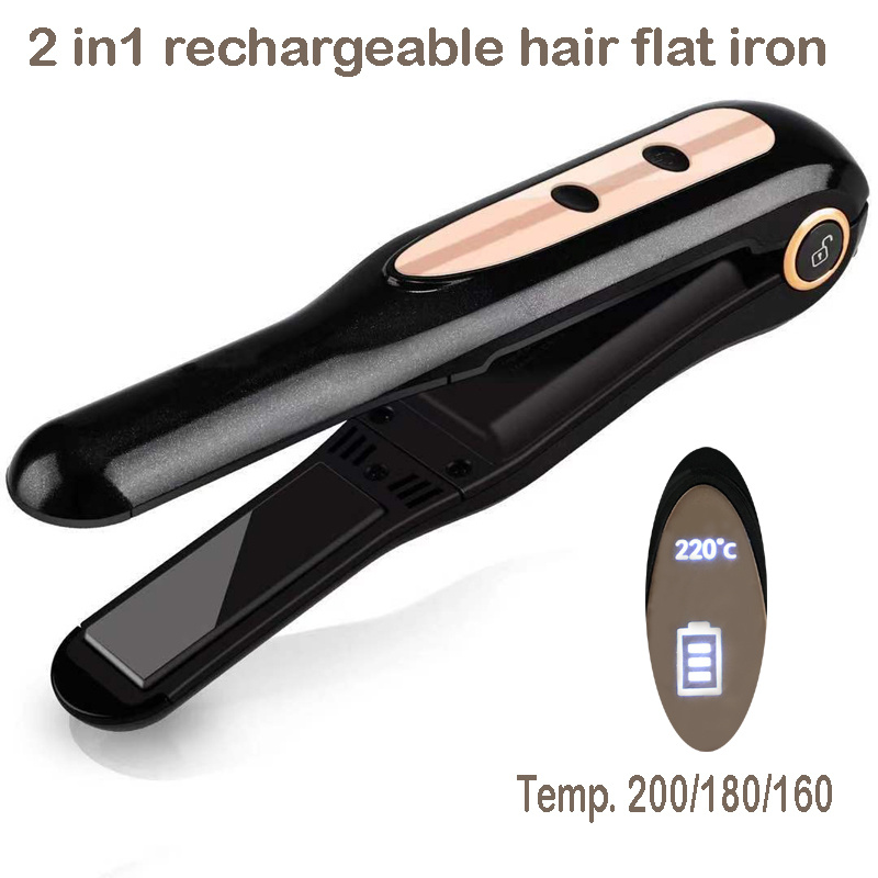 big heating plates hair flat iron