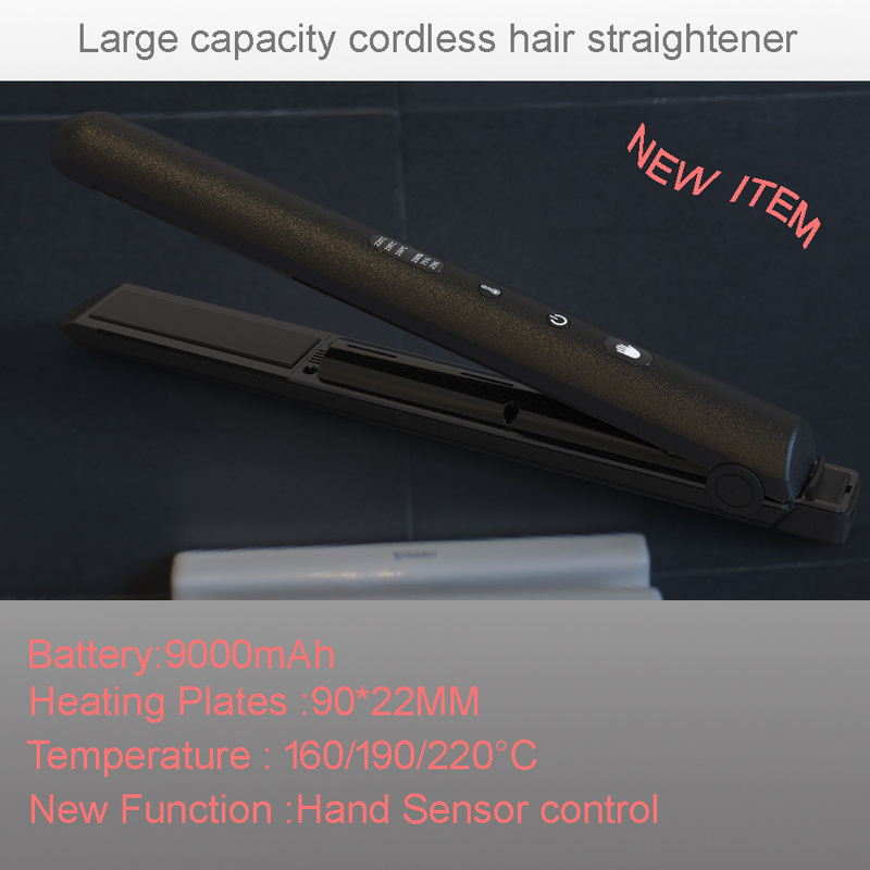 2 in 1 rechargeable hair curling iron