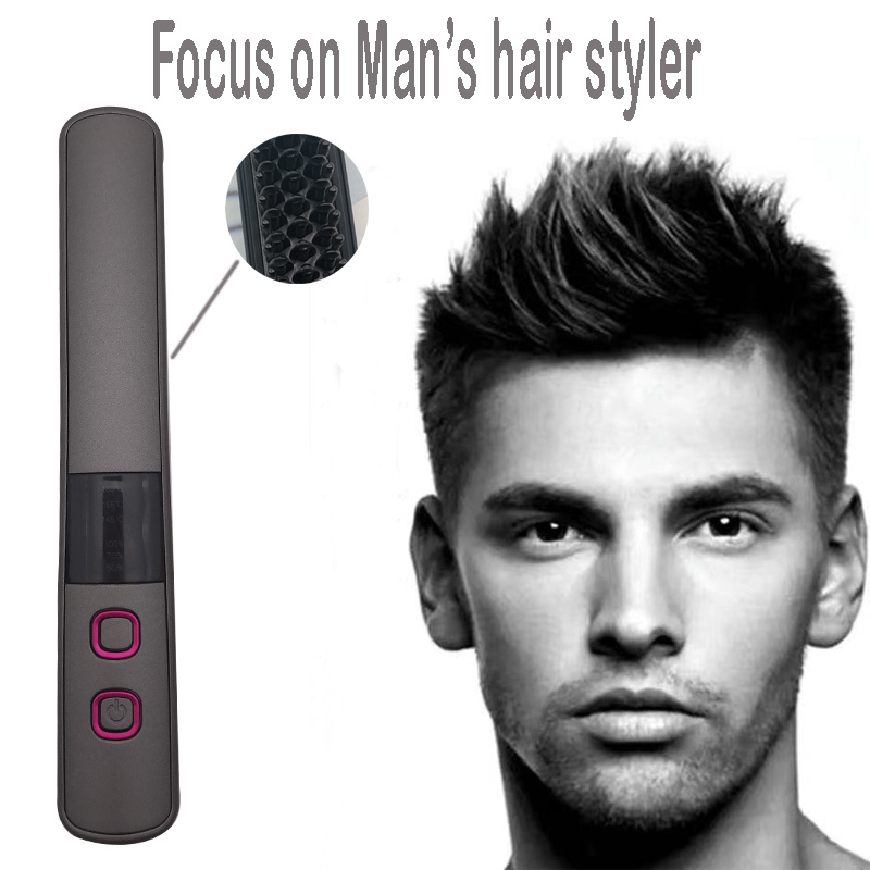 Popular man's hair styling brush