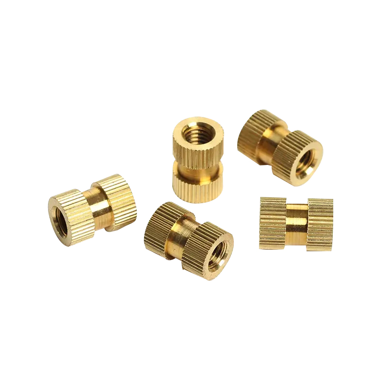 Knurling Copper Nuts